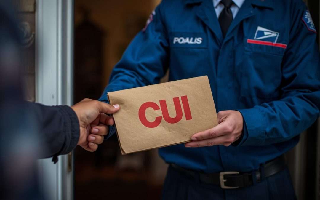 Mailman Delivering CUI