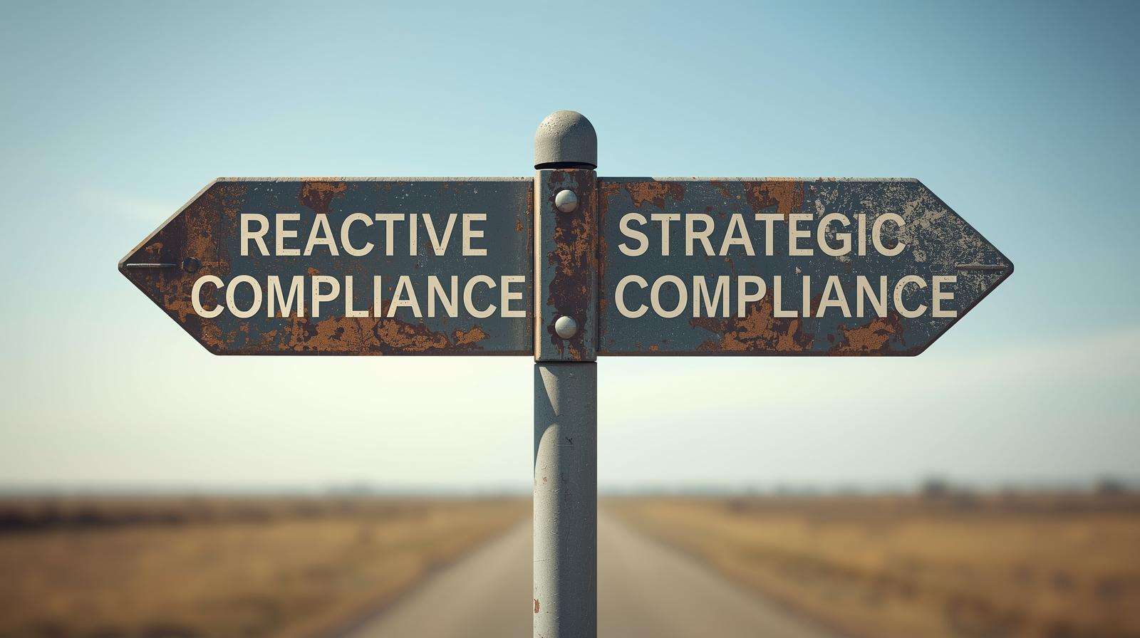 Reactive vs strategic compliance Strategic compliance vs reactive compliance